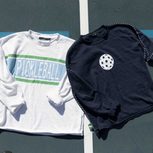 Load image into Gallery viewer, Ozzie Pickleball Sweater: Navy / Medium