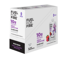 Load image into Gallery viewer, Fuel For Fire Mixed Berry Fruit &amp; Protein Smoothie 4.5 oz