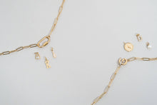 Load image into Gallery viewer, 18K Gold PVD Paperclip Carabiner Necklace: Gold / 16+2"