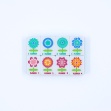 Load image into Gallery viewer, Crystal Prism Blue | Mahjong with Bold Angles and Vibrant Vibes | 1.25" x 0.9" x 0.7"