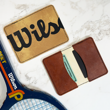 Load image into Gallery viewer, Vintage Upcycled Vertical Bi-Fold Wallet - W Tan/Black/Brown