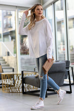 Load image into Gallery viewer, Zenana Cotton Raglan Sleeve Thumbhole Top: MARLIN-174833 / L