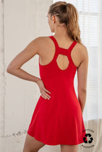 Load image into Gallery viewer, TENNIS ROMPER DRESS: Black / S-M-L(2-2-2)