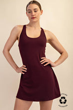 Load image into Gallery viewer, TENNIS ROMPER DRESS: Black / S-M-L(2-2-2)