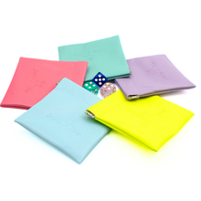 Load image into Gallery viewer, Coin, Dice, Extra Mahjong Tile Pouch  |  4x4" Bag  : Yellow