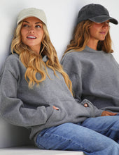 Load image into Gallery viewer, Buffalo Hoodie: Carbon Heather: Carbon Heather / S