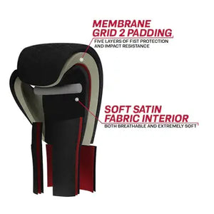 BOXING GLOVES REX F4: Red / 12oz