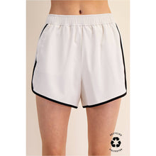 Load image into Gallery viewer, RECYCLED BUTTER TIGER SHORT: Highlight Orange/White / S-M-L(2-2-2)