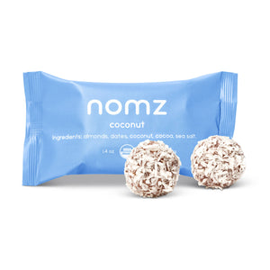 Nomz - Organic coconut energy bites