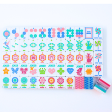 Load image into Gallery viewer, Crystal Prism Pink | Mahjong with Bold Angles and Vibrant Vibes | 1.25" x 0.9" x 0.7"