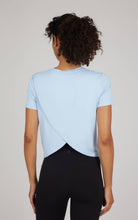 Load image into Gallery viewer, Women's Super Soft Short Sleeve Tee w Tulip Back: White