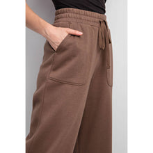 Load image into Gallery viewer, FLEECE FRENCH TERRY STRAIGHT LEG PANTS: H Grey / S-M-L(2-2-2)