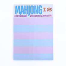 Load image into Gallery viewer, MAHJONG NOTEPAD  |  5x7 inches  |  100 Pages: A harmless cult with very cute accessories