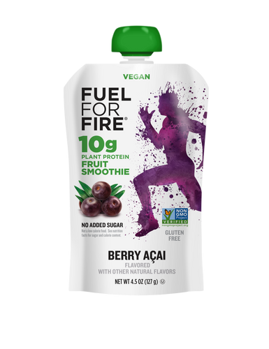 Fuel For Fire Berry Acai Fruit & Plant Protein Smoothie