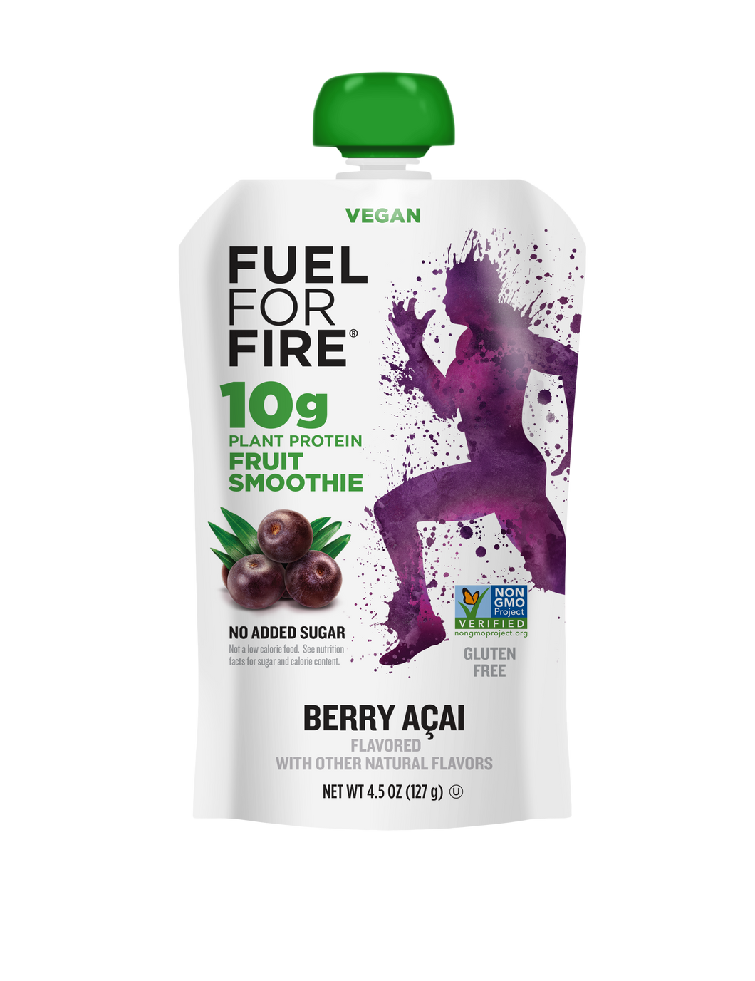 Fuel For Fire Berry Acai Fruit & Plant Protein Smoothie