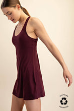 Load image into Gallery viewer, TENNIS ROMPER DRESS: Black / S-M-L(2-2-2)