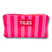 Load image into Gallery viewer, Premium Mahjong Tile Bags  |  Fits Most Large Tile Sets  : Arrows-Red Tile Bag