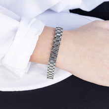 Load image into Gallery viewer, 18K Gold Stainless Steel Watchband Chain Bracelet: Gold