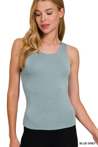 Zenana Double Layered  Tank Top: RUBY-168997 / L