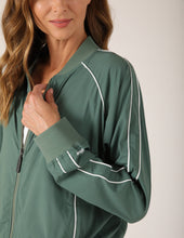 Load image into Gallery viewer, Track Mode Jacket: Smoky Basil: Smoky/Basil / XS