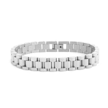 Load image into Gallery viewer, 18K Gold Stainless Steel Watchband Chain Bracelet: Gold