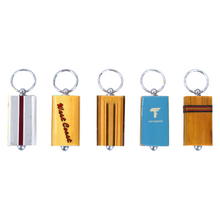 Load image into Gallery viewer, Antique Wooden Tennis Racquet Keychain