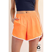 Load image into Gallery viewer, RECYCLED BUTTER TIGER SHORT: Highlight Orange/White / S-M-L(2-2-2)