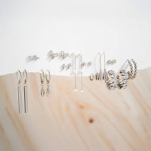 Load image into Gallery viewer, 18K Gold PVD Stainless Steel Circle Ball Hoop Earrings : Gold