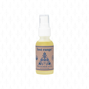 Lost Range Massage Oil (250-30,000mg) - 1oz - 250mg