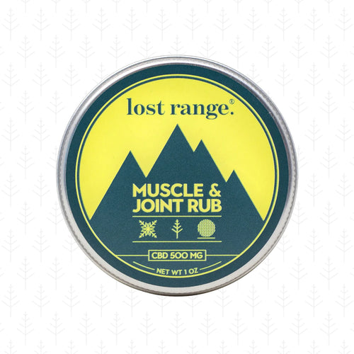 Lost Range Muscle & Joint Rub (500-1000mg) 1oz - 500mg