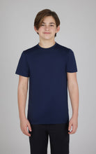 Load image into Gallery viewer, Boys Ace Performance Short Sleeve T-Shirt : HTR.PEACOAT