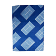 Load image into Gallery viewer, Tennis Towel - Blue/Blue - Tennis Court