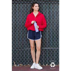 RECYCLED BUTTER TIGER SHORT: Highlight Orange/White / S-M-L(2-2-2)