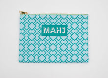 Load image into Gallery viewer, Premium Mahjong Card &amp; Accessory Bag: Diamond- Orange Card &amp; Accessory Bag