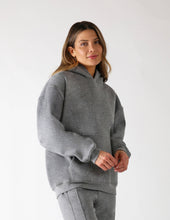 Load image into Gallery viewer, Buffalo Hoodie: Carbon Heather: Carbon Heather / S