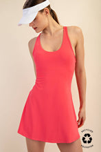 Load image into Gallery viewer, TENNIS ROMPER DRESS: Black / S-M-L(2-2-2)