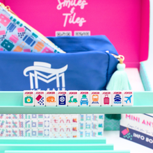 Load image into Gallery viewer, MINI TRAVEL MAHJONG  |  Mini Anywhere Series  |  White