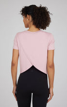 Load image into Gallery viewer, Women's Super Soft Short Sleeve Tee w Tulip Back: White
