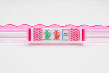Load image into Gallery viewer, Crystal Prism Pink | Mahjong with Bold Angles and Vibrant Vibes | 1.25" x 0.9" x 0.7"