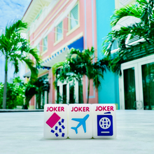Load image into Gallery viewer, MINI TRAVEL MAHJONG  |  Mini Anywhere Series  |  White