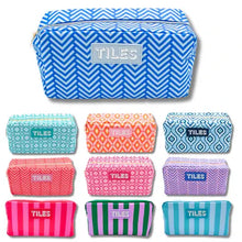 Load image into Gallery viewer, Premium Mahjong Tile Bags  |  Fits Most Large Tile Sets  : Arrows-Red Tile Bag