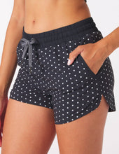 Load image into Gallery viewer, Unstoppable Short 4": Black/White Polka Dot: Black/White Polka Dot / XS