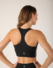 Load image into Gallery viewer, Power Stride Bra: Black/White: Black/White / XS