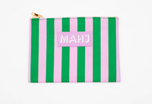 Load image into Gallery viewer, Premium Mahjong Card &amp; Accessory Bag: Diamond- Orange Card &amp; Accessory Bag
