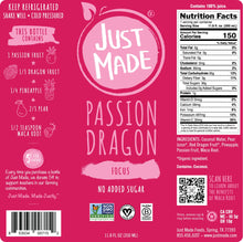 Load image into Gallery viewer, Passion Dragon Cold Pressed Juice